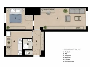 Prodej bytu 2+1, Praha - Strašnice, Kounická, 49 m2
