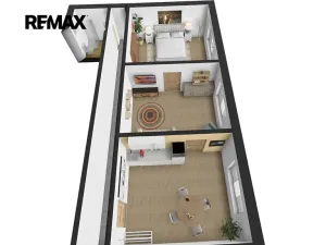 Pronájem bytu 2+1, Česká Kamenice, Dvořákova, 59 m2
