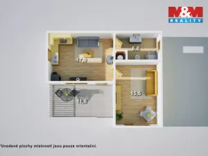 Prodej chaty, Teplice - Sobědruhy, Bohosudovská, 51 m2
