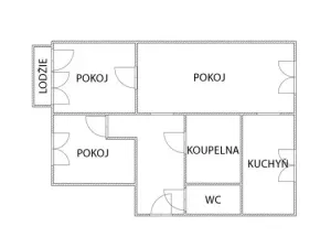 Prodej bytu 3+1, Most, Vítězslava Nezvala, 71 m2