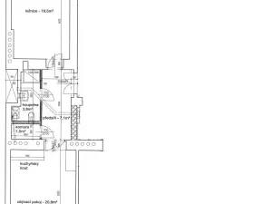 Pronájem bytu 2+kk, Praha - Bubeneč, Kamenická, 52 m2