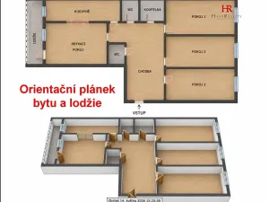 Prodej bytu 4+1, Vlašim, Lidická, 95 m2