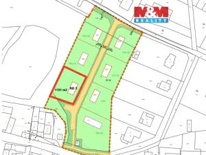 Prodej pozemku pro bydlení, Vesce, 1121 m2