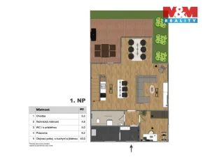 Prodej rodinného domu, Kamenice - Všedobrovice, Ringhofferova, 135 m2