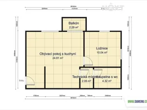 Pronájem bytu 2+kk, Mohelnice, Za Penzionem, 40 m2