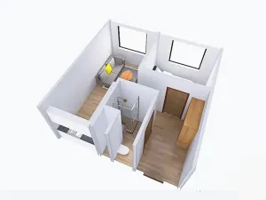 Pronájem bytu 1+1, Rakovník, V Jamce, 33 m2