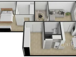 Prodej bytu 2+1, Písek, Budovatelská, 66 m2