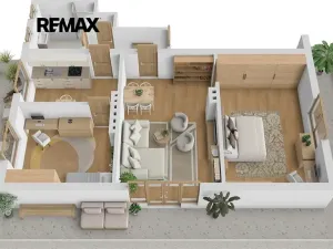 Pronájem bytu 3+1, Praha - Břevnov, Junácká, 75 m2