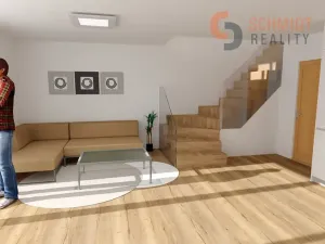 Pronájem bytu 2+kk, Březí, Lipová, 51 m2