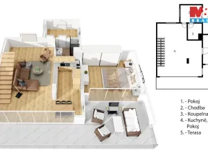 Prodej bytu 4+kk, České Budějovice - České Budějovice 3, Skuherského, 128 m2