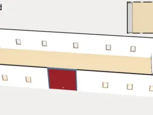 Pronájem skladu, Kostelec nad Orlicí, Mánesova, 1050 m2