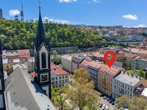 Prodej bytu 2+kk, Praha - Karlín, Peckova, 77 m2