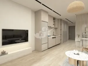 Prodej bytu 1+kk, Agios Amvrosios Keryneias, Kypr, 45 m2
