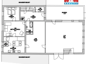Prodej rodinného domu, Újezdec, 452 m2