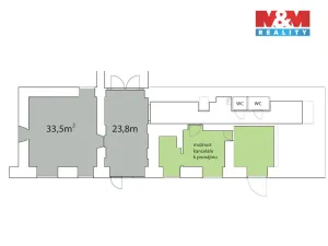 Pronájem komerční nemovitosti, Zdiby - Přemyšlení, U Továrny, 57 m2