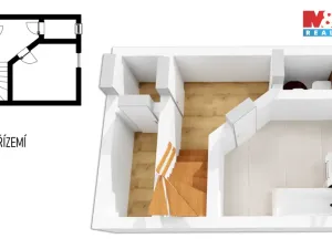 Pronájem bytu 2+kk, Mladé Buky, 48 m2
