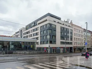 Pronájem bytu 1+kk, Praha - Vysočany, Bassova, 28 m2