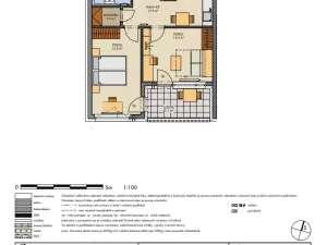 Prodej bytu 2+1, Praha, Svitákova, 60 m2