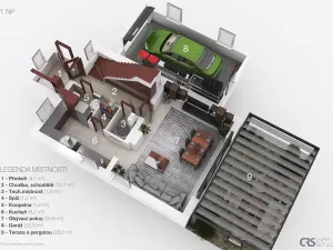 Prodej rodinného domu, Říčany, Bazalková, 101 m2