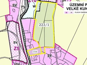 Prodej pozemku pro bydlení, Velké Kunětice, 6121 m2