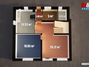 Prodej rodinného domu, Děčín - Děčín XXXI-Křešice, Klicperova, 90 m2