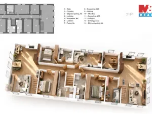 Prodej činžovního domu, Mařenice, 1190 m2