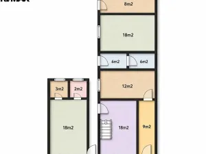 Prodej rodinného domu, Strážnice, Masarykova, 168 m2