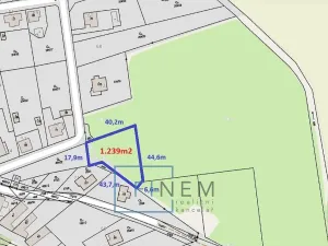 Prodej pozemku, Otmíče, 1239 m2