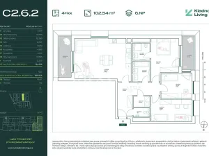 Prodej bytu 4+kk, Kladno, Pražská, 94 m2
