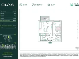 Prodej bytu 2+kk, Kladno, Pražská, 48 m2