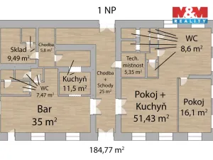 Prodej ubytování, Pšov - Močidlec, 371 m2