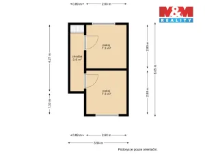 Prodej chaty, Oslnovice, 76 m2