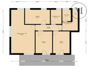 Prodej bytu 4+kk, Vráto, 99 m2