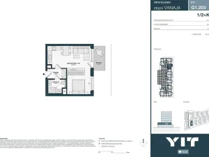 Prodej bytu 1+kk, Kladno, Unhošťská, 40 m2