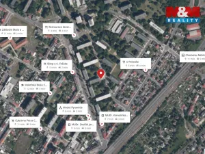 Pronájem bytu 2+1, Chomutov, Blatenská, 51 m2