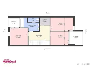 Prodej rodinného domu, Hodonín, Rozmarýnová, 150 m2
