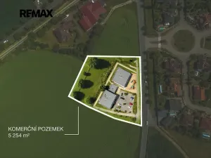Prodej komerčního pozemku, Hovorčovice, 5254 m2