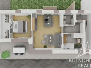 Prodej bytu 2+kk, Kutná Hora, Čechova, 48 m2