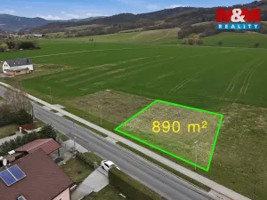 Prodej pozemku pro bydlení, Vikýřovice, 890 m2