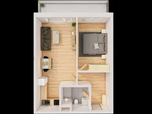 Prodej bytu 2+kk, České Budějovice, Jírovcova, 57 m2