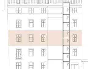 Pronájem bytu 1+kk, Praha, Myslíkova, 63 m2