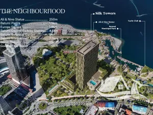 Prodej bytu 1+kk, Batumi, Gruzie, 23 m2