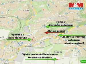 Prodej bytu 3+kk, Praha - Radlice, Na Farkáně III, 80 m2