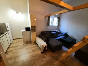 Pronájem bytu 1+kk, Praha - Smíchov, Plzeňská, 22 m2