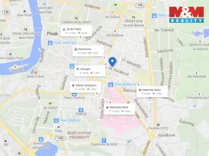Prodej bytu 2+1, Písek - Budějovické Předměstí, Dr. M. Horákové, 62 m2