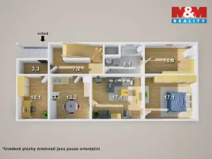 Prodej rodinného domu, Bystřany - Světice, J. z Poděbrad, 160 m2