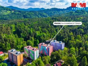 Prodej bytu 1+1, Kamenický Šenov, Pískovec I, 40 m2