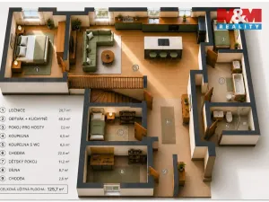 Prodej rodinného domu, Zruč nad Sázavou, 1. máje, 250 m2