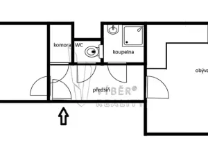 Pronájem bytu 2+kk, Praha - Strašnice, V olšinách, 52 m2
