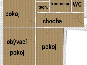 Prodej bytu 3+kk, Broumov - Olivětín, Dukelská, 49 m2